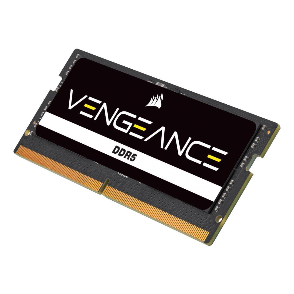 Corsair 16GB DDR5 4800MHz SO-DIMM ×2 CORSAIR VENGEANCE SODIMM DDR5 RAM 16GB (2x8GB) 4800MHz CL40