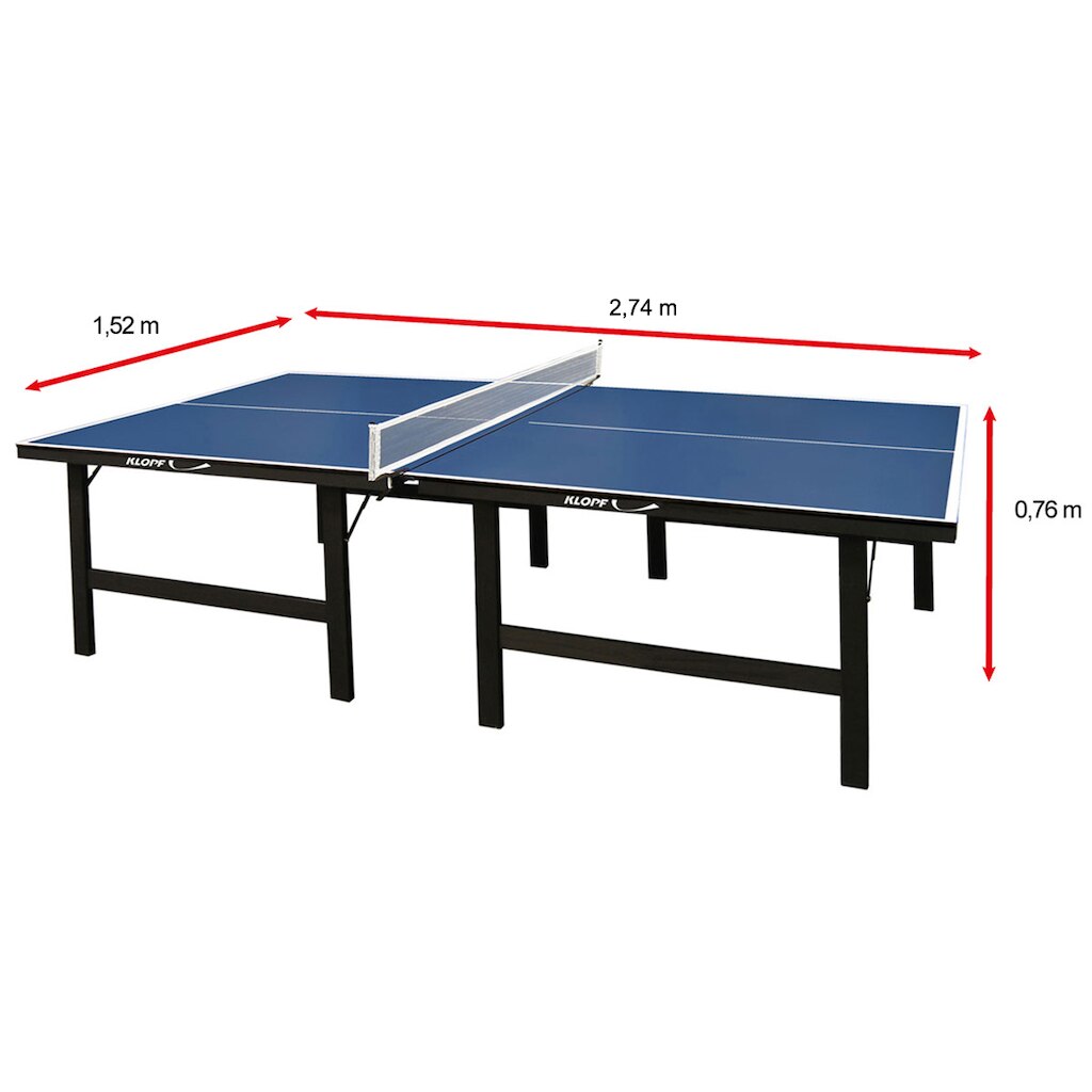 Mesa de Ping Pong / Tênis de Mesa Klopf MDP - 18 mm