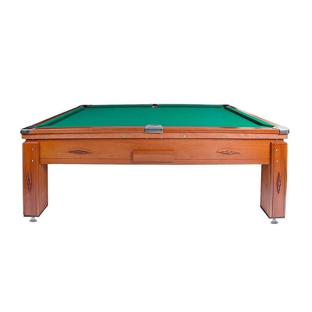 Mesa de Sinuca Bilhar Dinâmica Diversões com Gaveta Semioficial 2,23x1,23m