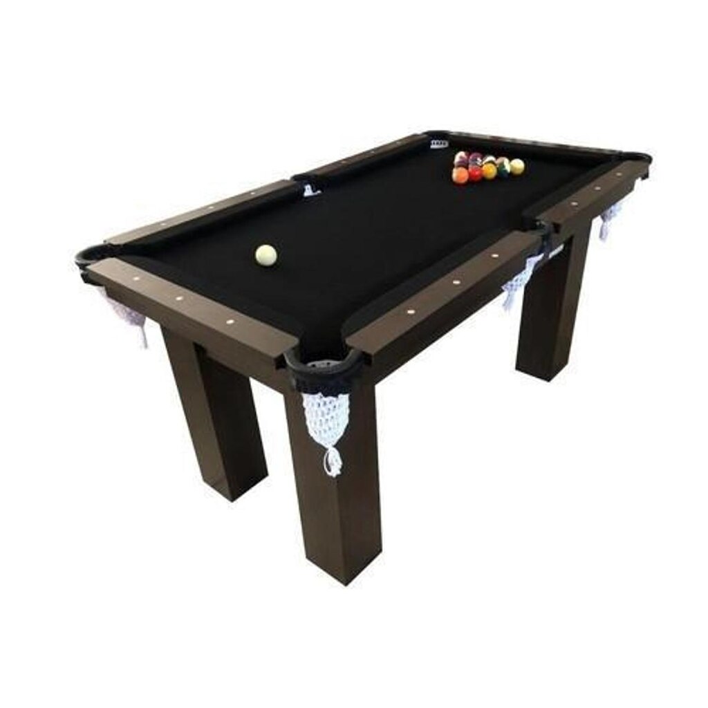 Mesa de Sinuca Snooker Bilhar Engers 1,00 x 1,70 Base de Ultra Tabaco Tecido