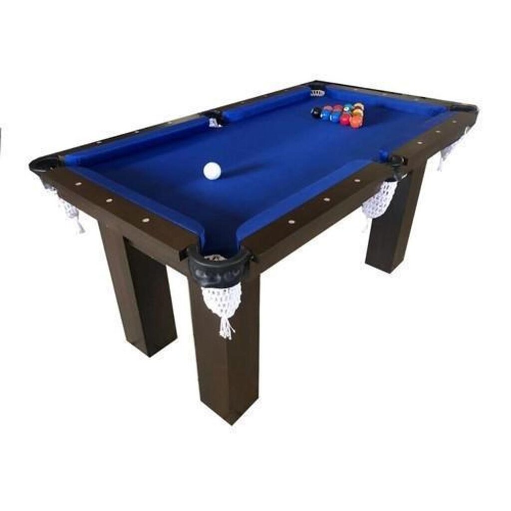 Mesa de Sinuca Snooker Bilhar ENGERS 1,00 x 1,70 Base de Ultra Tabaco Tecido