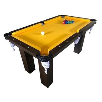 Mesa de Sinuca Snooker Bilhar Engers 1,12 x 1,95 Base de Pedra Tabaco Tecido