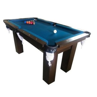 Mesa de Sinuca Snooker Bilhar Engers 1,12 x 1,95 Base de Pedra Tabaco Tecido