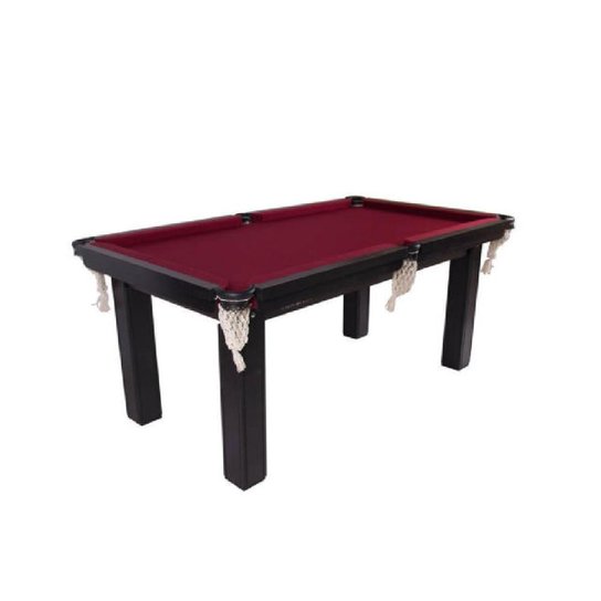 Mesa de Snooker Residencial 1,85 x 1,07m Tecido Vinho - Vinho Menor preço em Mesa de Snooker Residencial 1,85 x 1,07m Tecido Vinho - Vinho