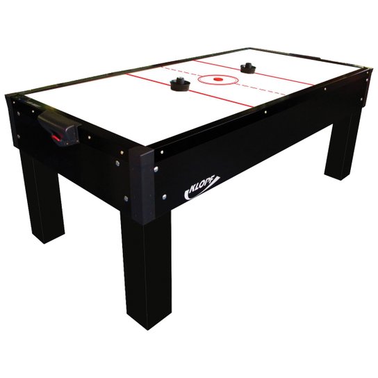 Mesa p/ Jogo de Aero Hokey Klopf - Preto+Branco