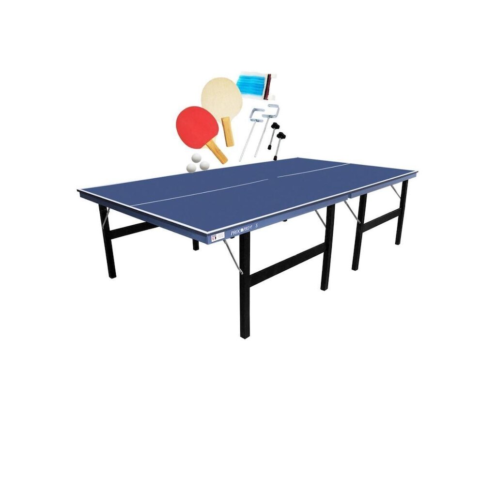 Mesa Ping Pong Tênis De Mesa Oficial MDF 15mm Luxo + Kit Vigor M/B Procópio