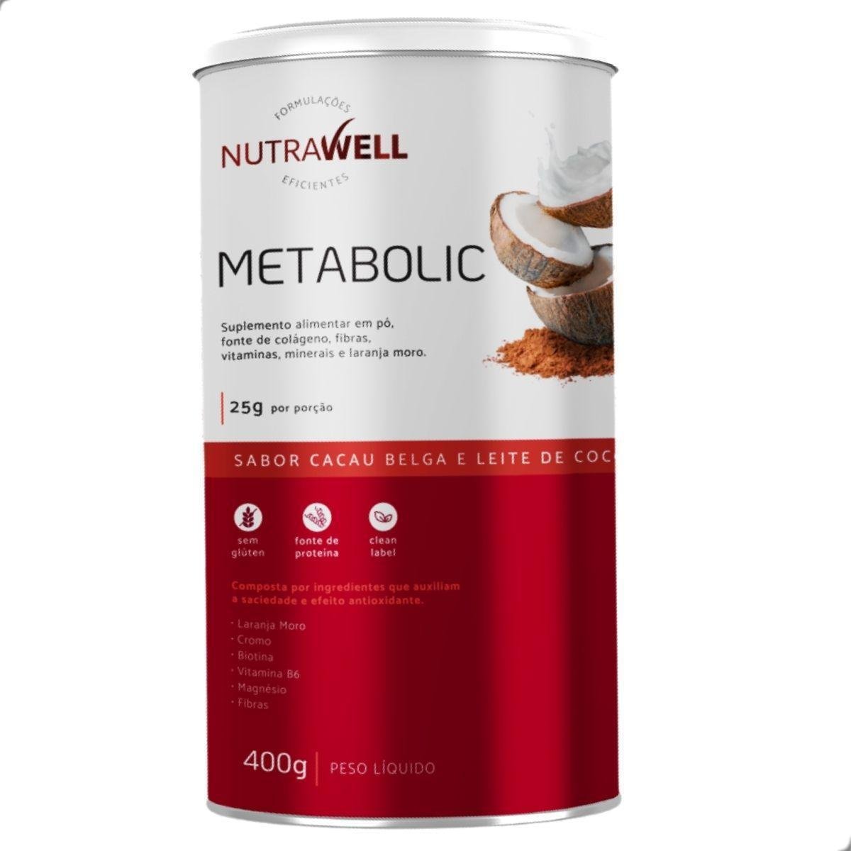 Metabolic Collagen Protein 400g Nutrawell