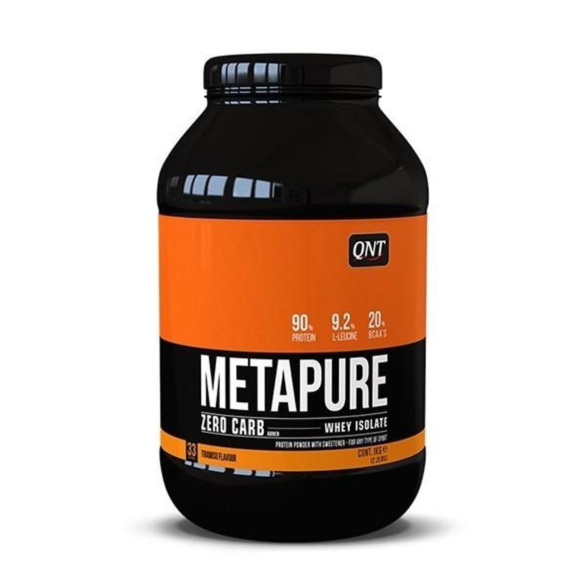 Metapure Zero Carb (Whey Protein Isolado 100) QNT 1kg Tiramisú