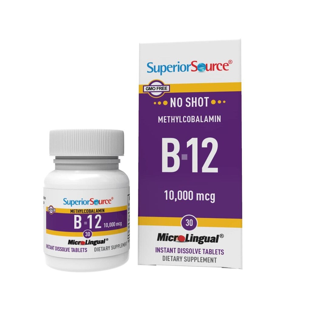 Metilcobalamina de fonte superior de vitamina B12 10000mcg 30 comprimidos
