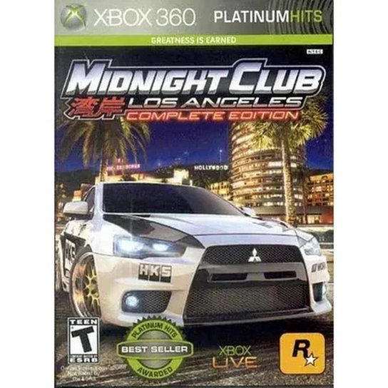 Midnight Club Los Angeles - Xbox-360 - Incolor