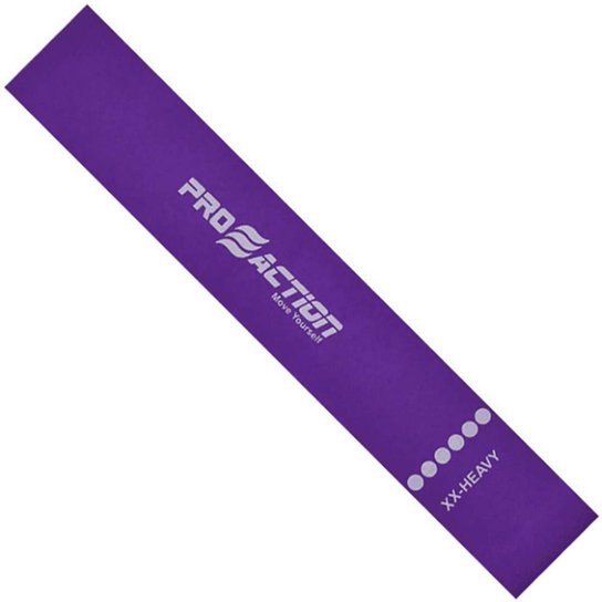 Mini Band ProAction Faixa Elástica Circular Extra Forte - Roxo Menor preço em Mini Band ProAction Faixa Elástica Circular Extra Forte - Roxo