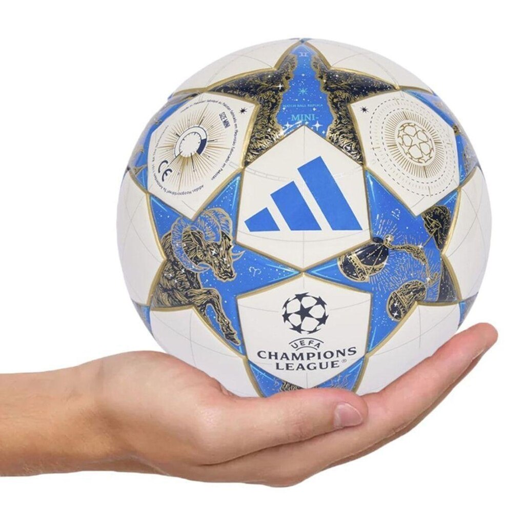 Mini Bola Adidas Champions League 25/26 - Branco 1