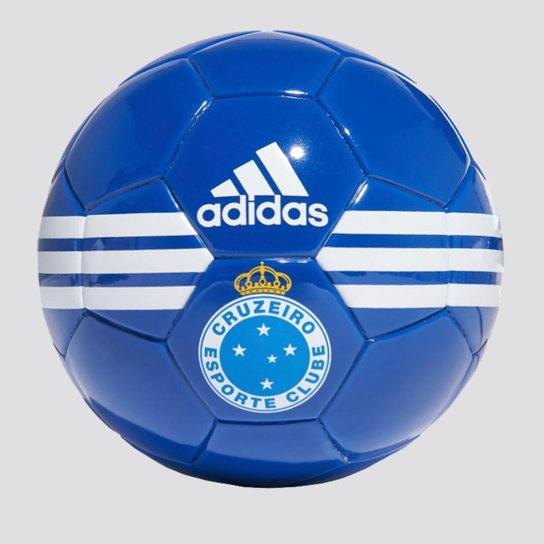 Mini Bola Adidas Cruzeiro Azul - Azul Menor preço em Mini Bola Adidas Cruzeiro Azul - Azul