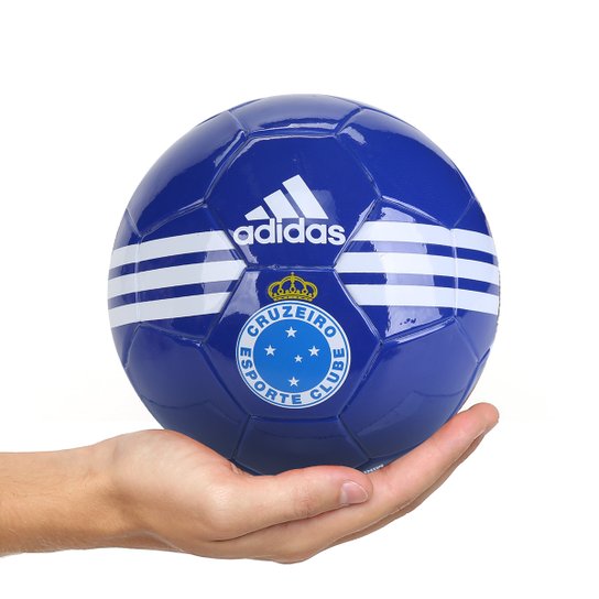 Mini Bola Adidas Cruzeiro - Azul+Branco é ruim? Mini Bola Adidas Cruzeiro - Azul+Branco é boa?