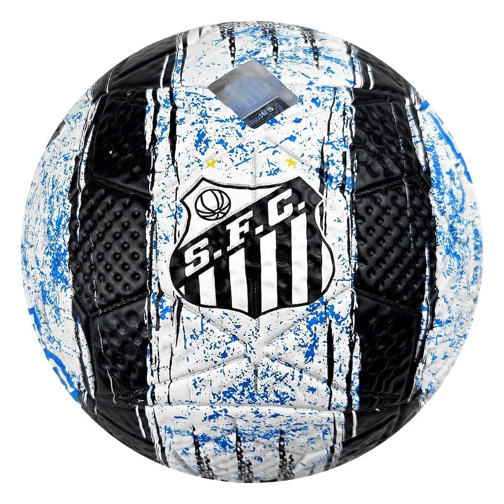 Mini Bola de Futebol Santos Branco Licenciada