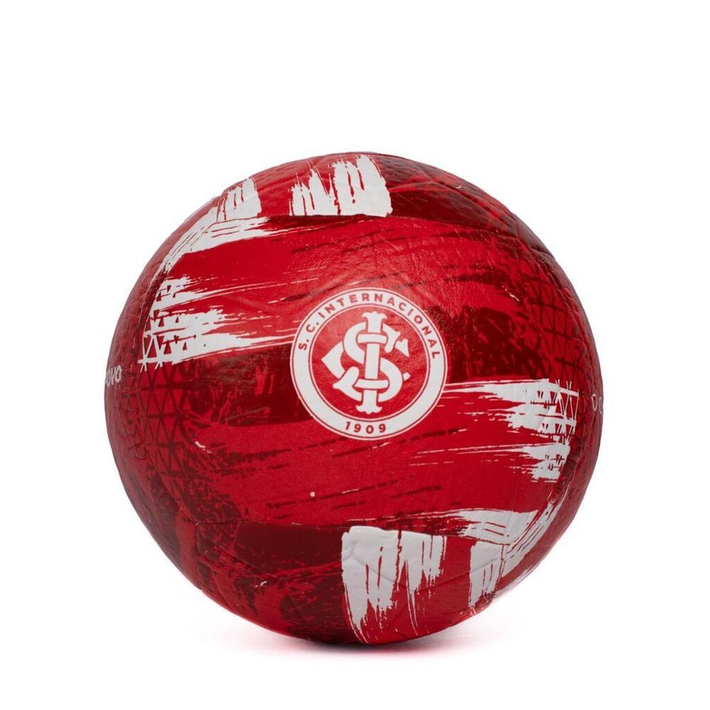 Mini Bola Dualt Inter Futebol Campo Infantil Vermelho/Branco
