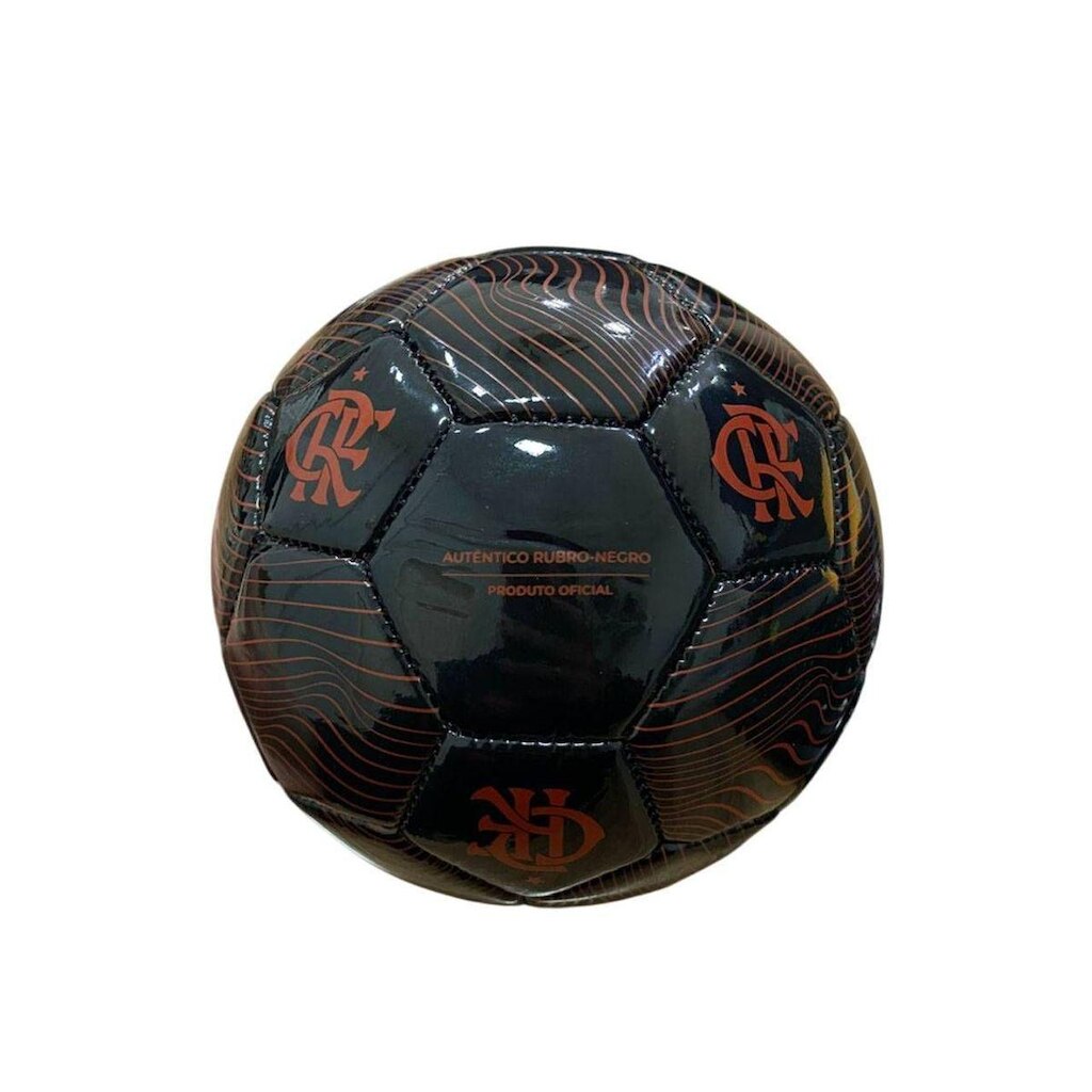 MINI BOLA FLAMENGO CRF-MINI-21 - PRETO/VERMELHO 1