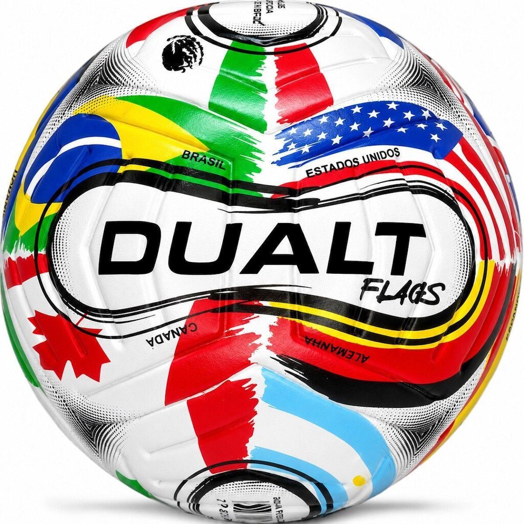 Mini Bola Futebol Seleções Dualt Flags Copa Mundo