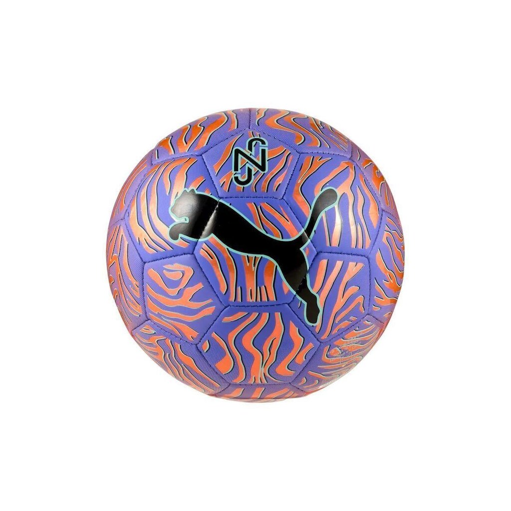 MINI BOLA NEYMAR JR GRAPHIC 084679-01 - LARANJA/ROXO 1