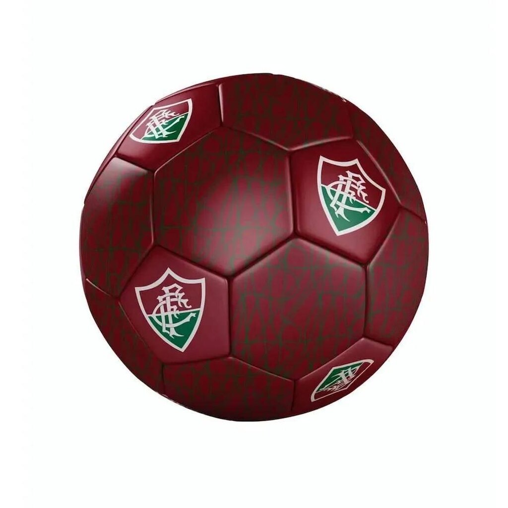 Mini Bola Sport Bel Fluminense Futebol 2 - Vermelho Escuro