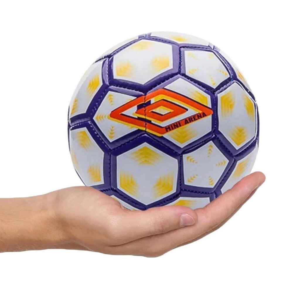Mini Bola Umbro Arena - Branco e Roxo Único