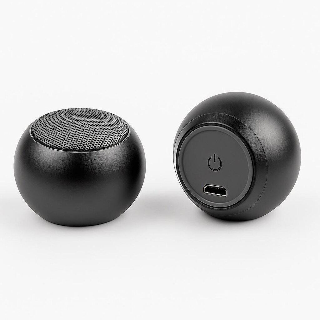 Mini Caixa de Som Bluetooth Bolinha 3W Portátil Recarregável