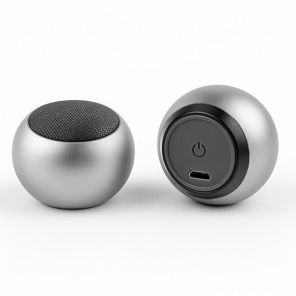 Mini Caixa de Som Bluetooth Bolinha 3W Portátil Recarregável