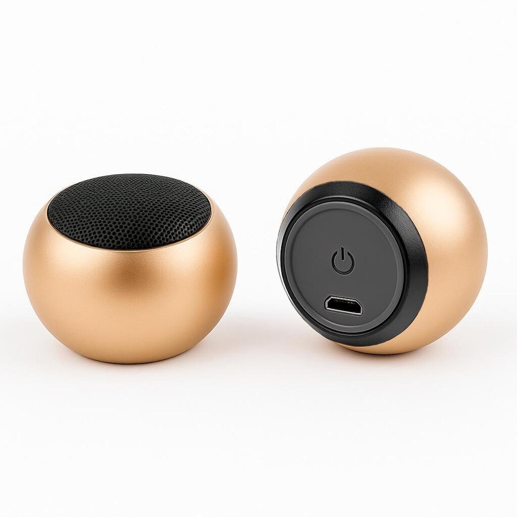 Mini Caixa de Som Bluetooth Bolinha 3W Portátil Recarregável