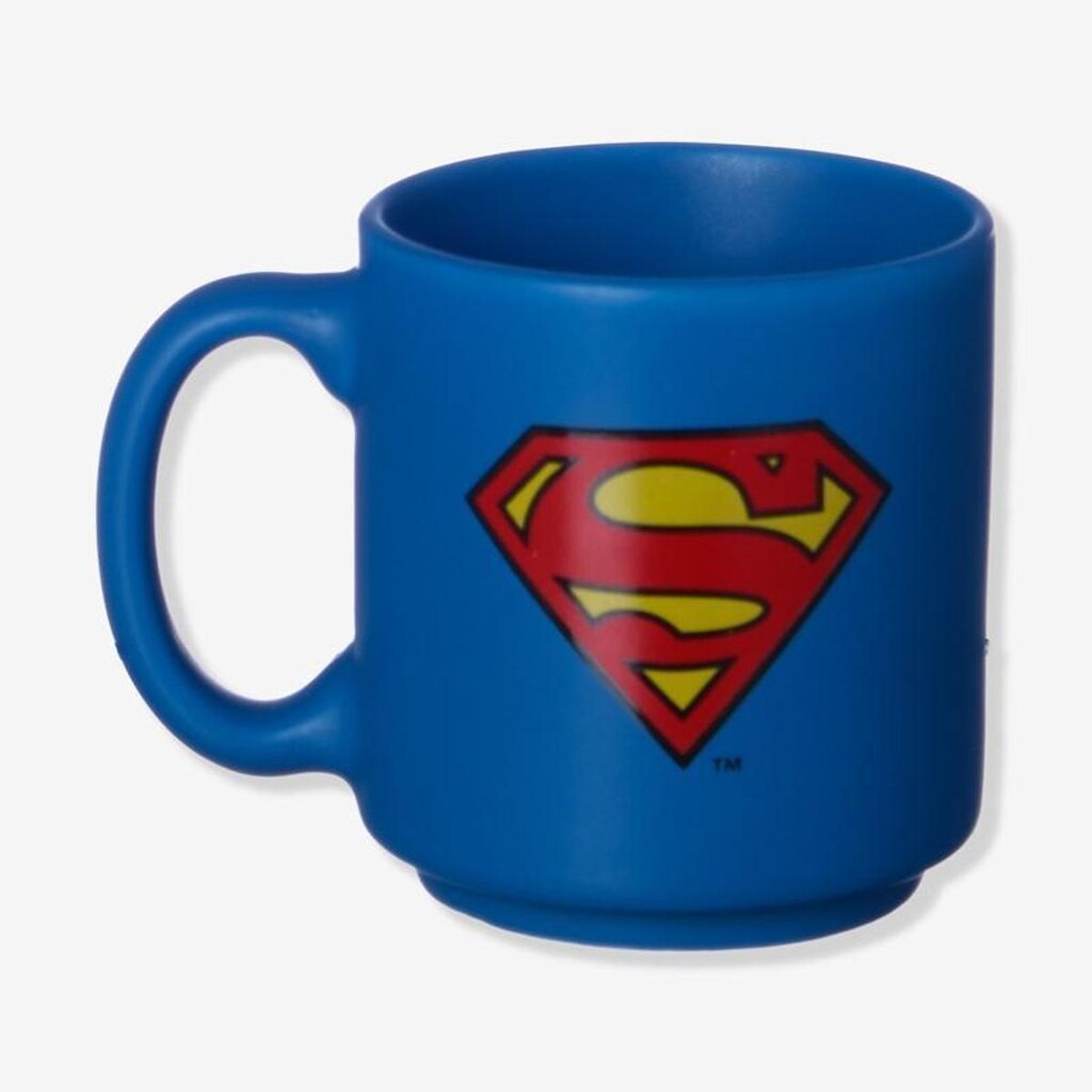 Mini Caneca Expresso Superman Tina 100ml Cerâmica DC Comics