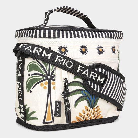 Mini Cooler Farm Farofa Jardim Tropical Feminino