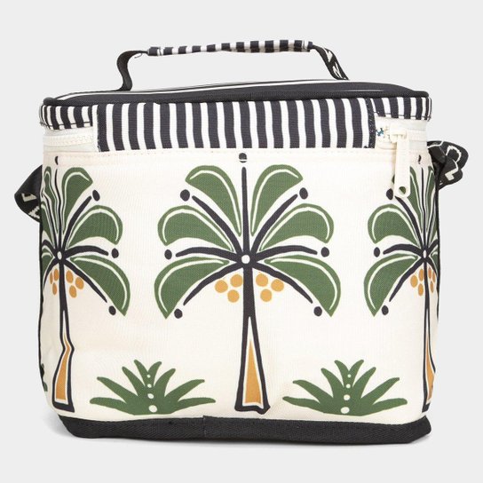 Mini Cooler Farm Farofa Jardim Tropical Feminino