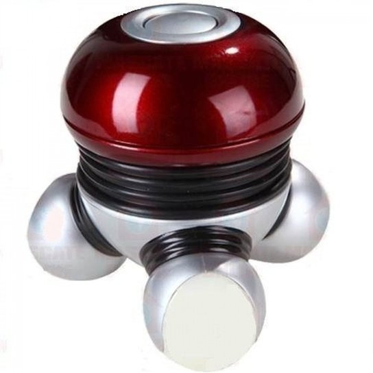 Mini Massageador Elétrico Portátil - Liveup - Vermelho Menor preço em Mini Massageador Elétrico Portátil - Liveup - Vermelho