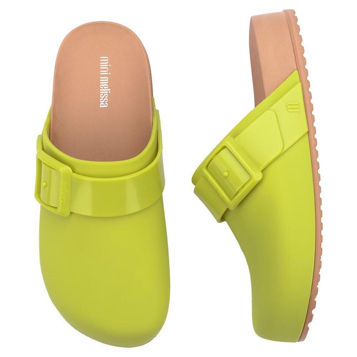 Mini Melissa Cozy Clog Infantil 36069 - Verde | Netshoes