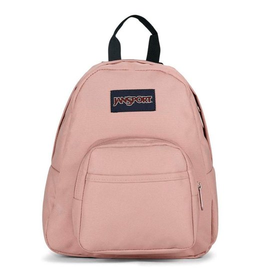 Mini Mochila Jansport Half Pint Misty Rose - Rose Gold Menor preço em Mini Mochila Jansport Half Pint Misty Rose - Rose Gold