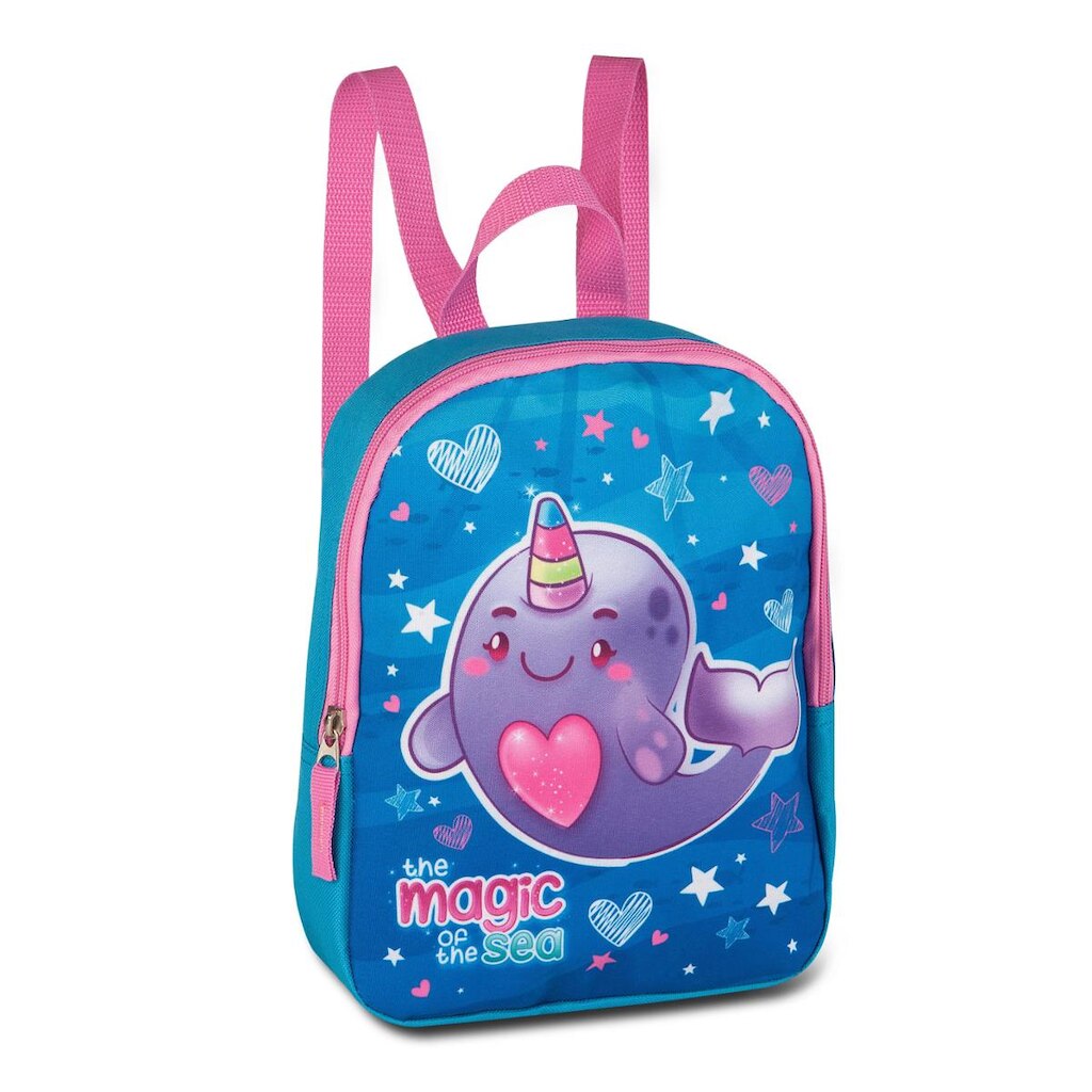 MINI MOCHILA MENINO E MENINA VÁRIAS ESTAMPAS ESCOLAR PASSEIO