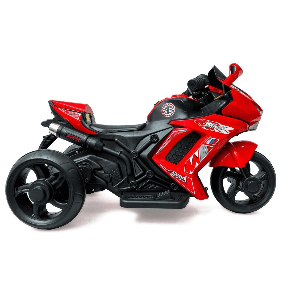Mini Moto Elétrica Infantil Race - Vermelho | Netshoes