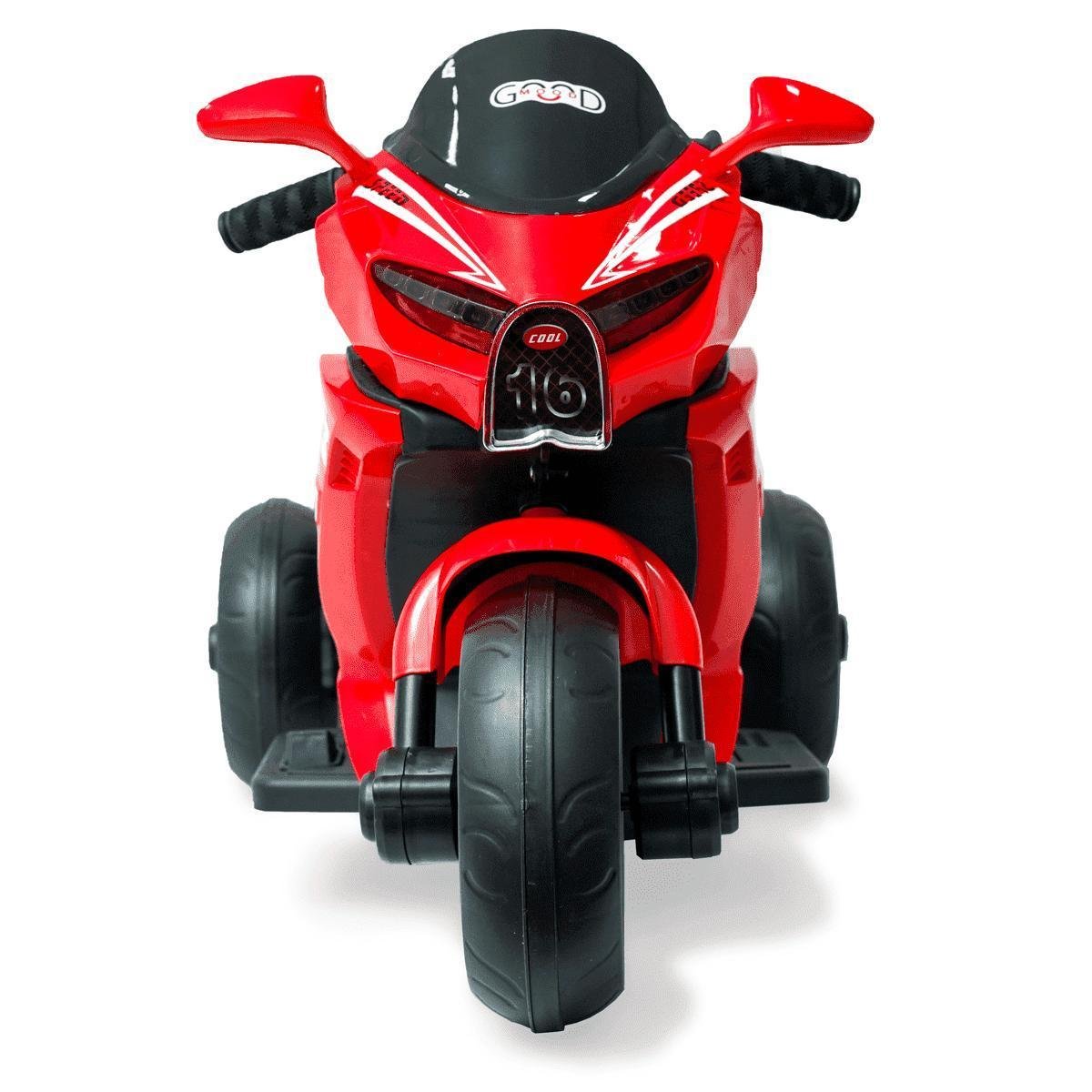 Mini Moto Elétrica Infantil Race - Vermelho | Netshoes