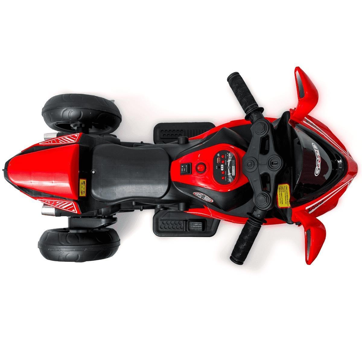 Mini Moto Elétrica Infantil Race - Vermelho | Netshoes