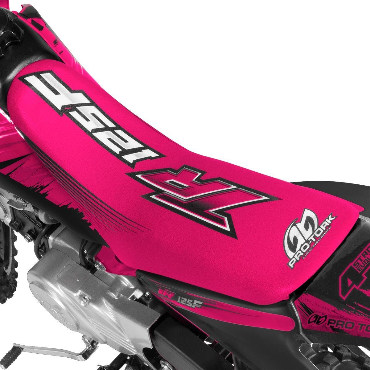 Mini-Moto Motocross TR-125F Pro Tork Aro 14 x 12 - Rosa | Netshoes