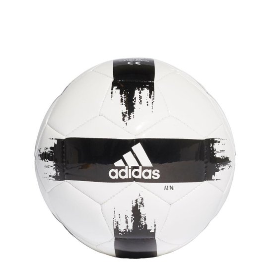 Minibola Adidas EPP - Branco+Preto Menor preço em Minibola Adidas EPP - Branco+Preto