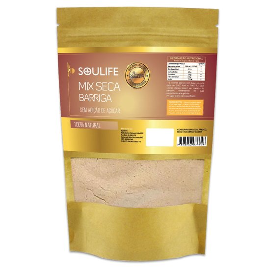 Mix Seca Barriga 250g - Soulife - Incolor