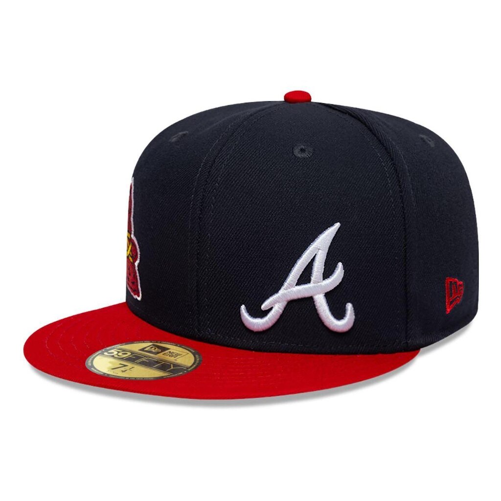 MLB NEW ERA MULTI LOGO 59FIFTY ATLBRA NVY