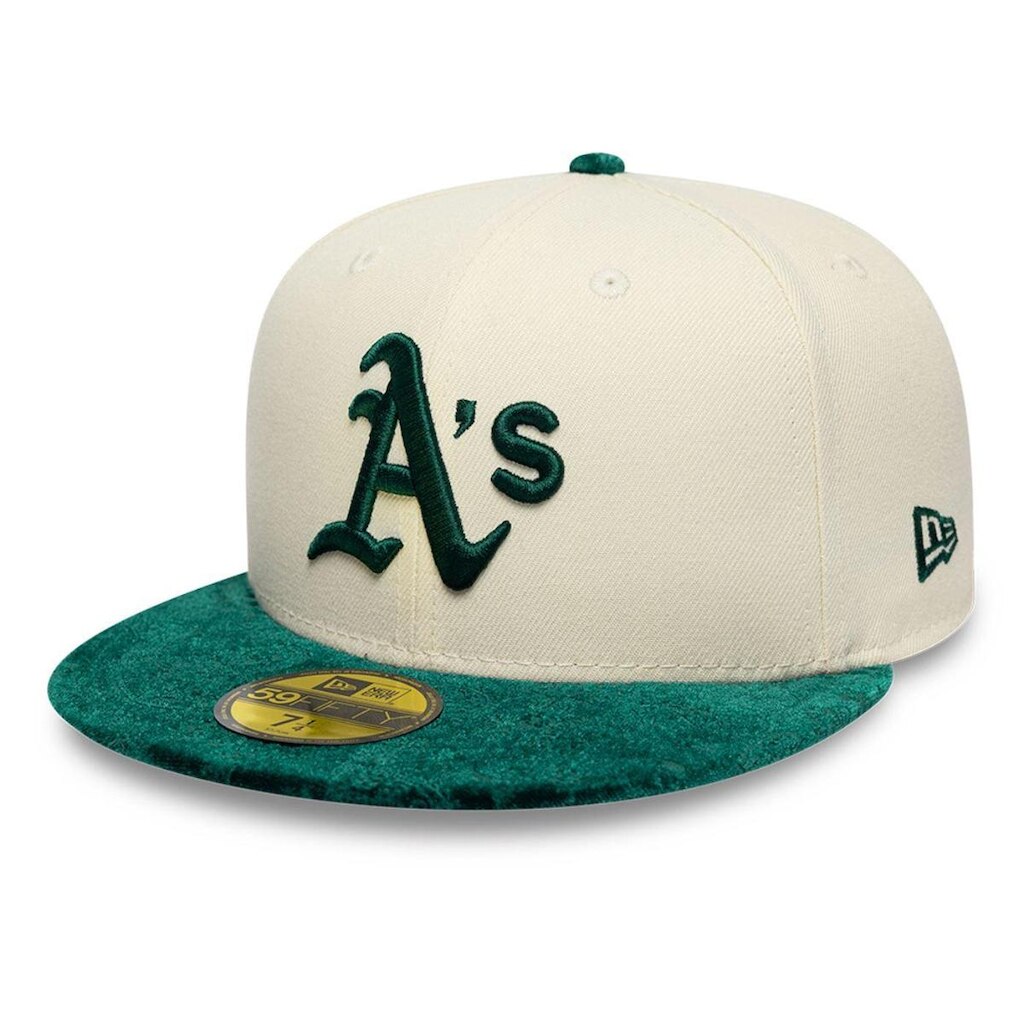 MLB NEW ERA PAISLEY VISOR 59FIFTY OAKATH LTCDKG