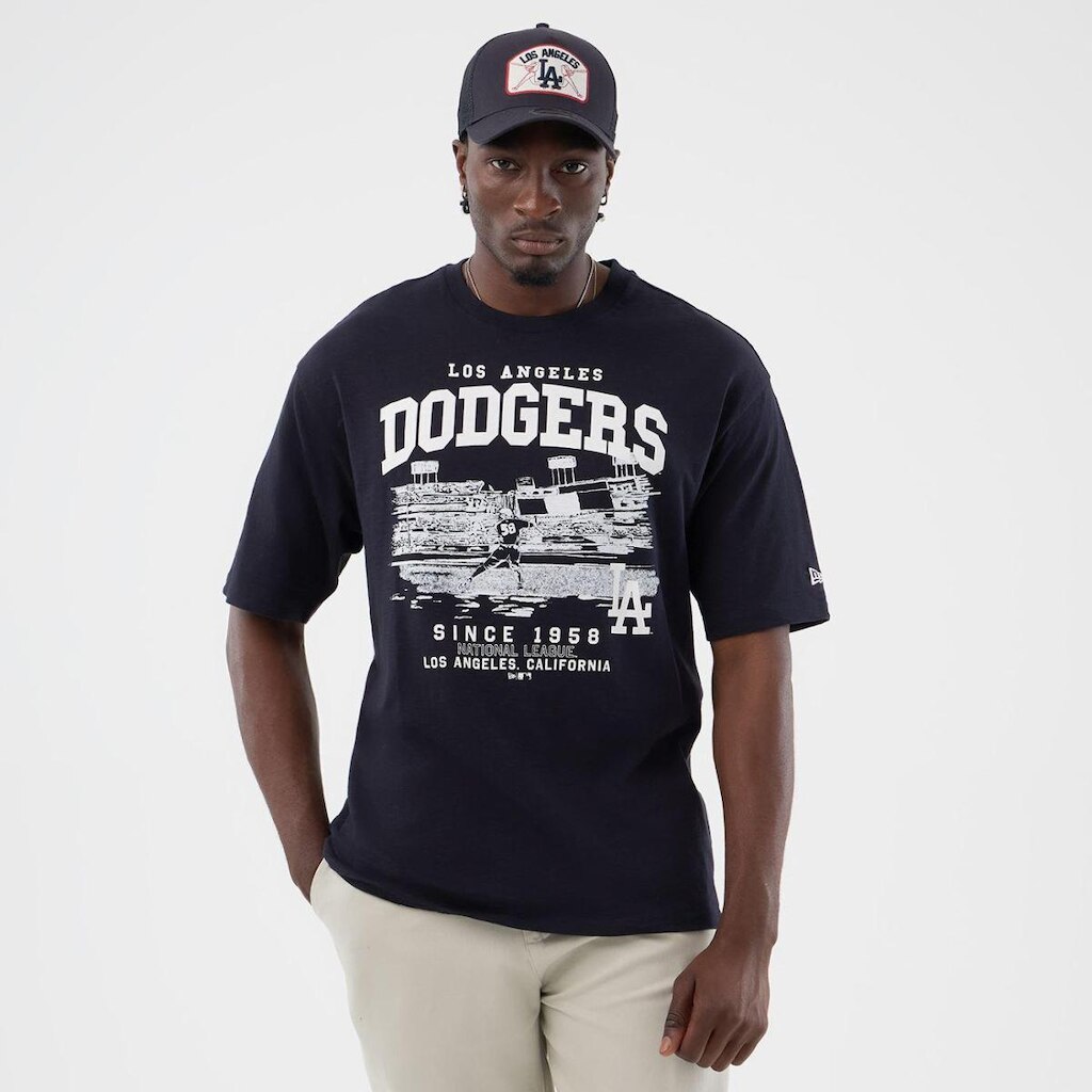 MLB NEW ERA SLUB STADIUM OS TEE LOSDOD NVY