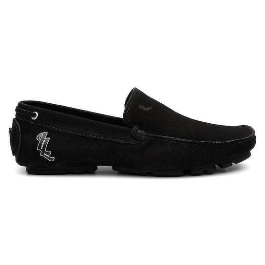 Mocassim Casual Lorenzzo Lopez Camurça Style Masculino - Preto Menor preço em Mocassim Casual Lorenzzo Lopez Camurça Style Masculino - Preto