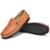 Mocassim Casual Masculino Couro Moderno Conforto Dia a Dia - Marrom