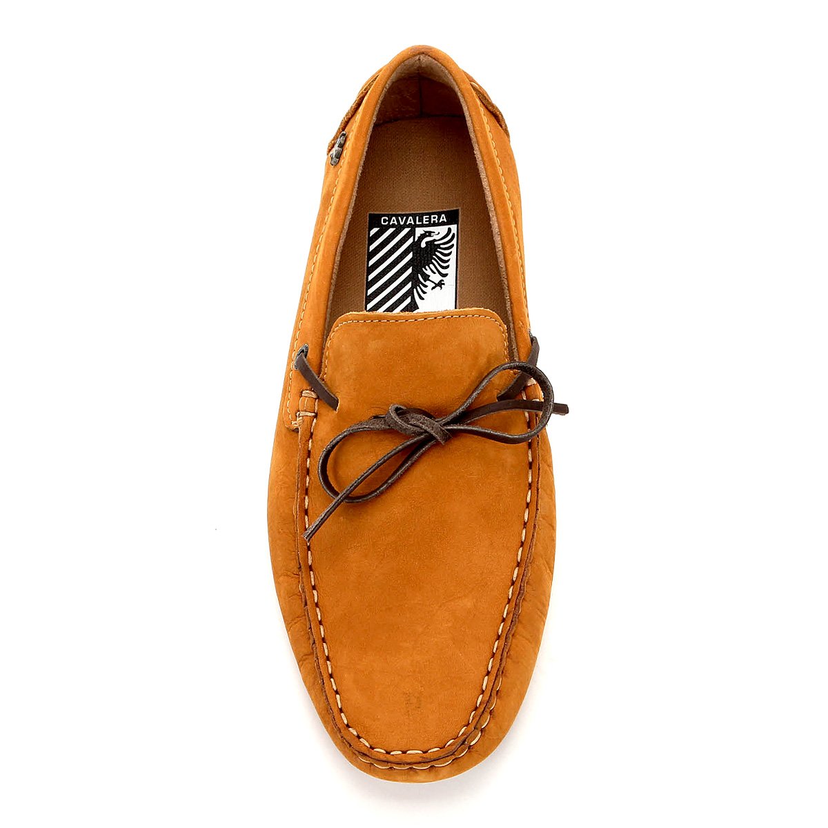 Mocassim Couro Cavalera Alex Masculino - Caramelo | Netshoes