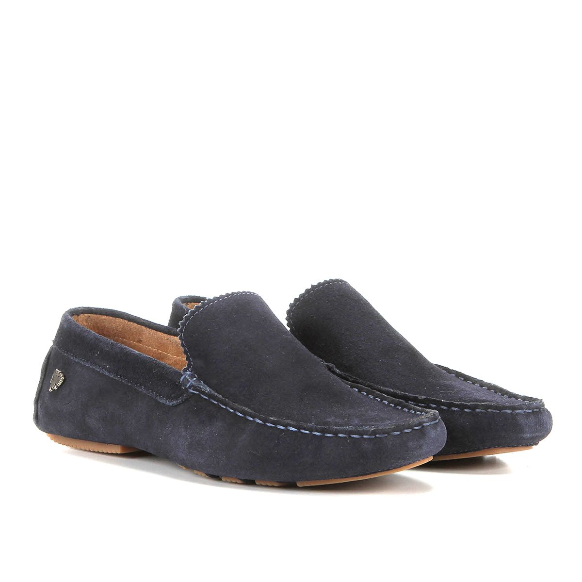 Mocassim Couro Cavalera Ted Masculino - Café | Netshoes