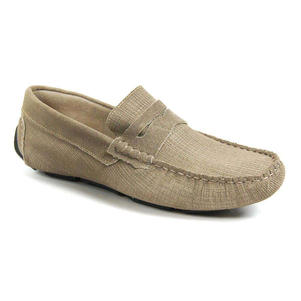 mocassim bege masculino