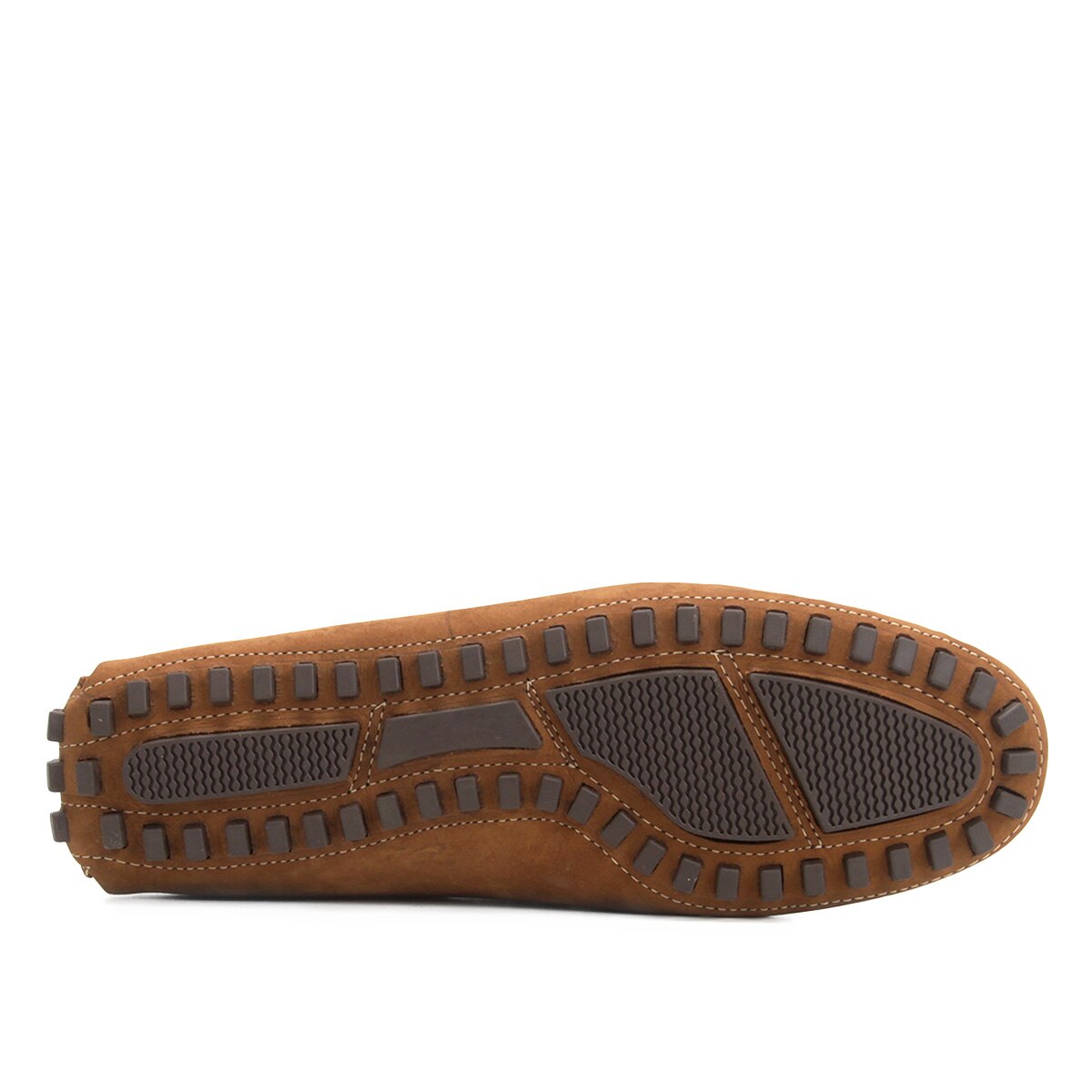 Mocassim Couro Wakalbout Jack Nobuck Masculino - Bege | Netshoes